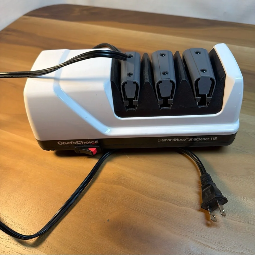 Chef's Choice DiamondHone‎ Electric Knife Sharpener ~Model 115~Made in USA Works